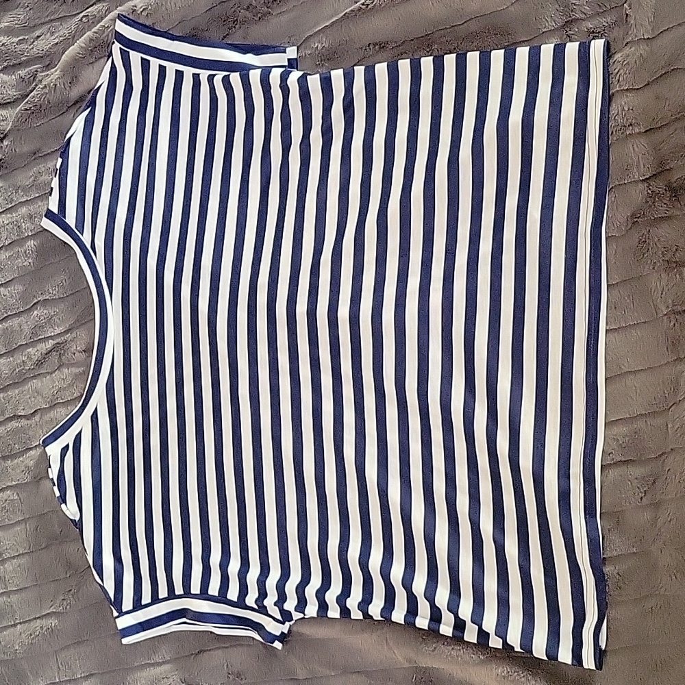 Shein striped tee